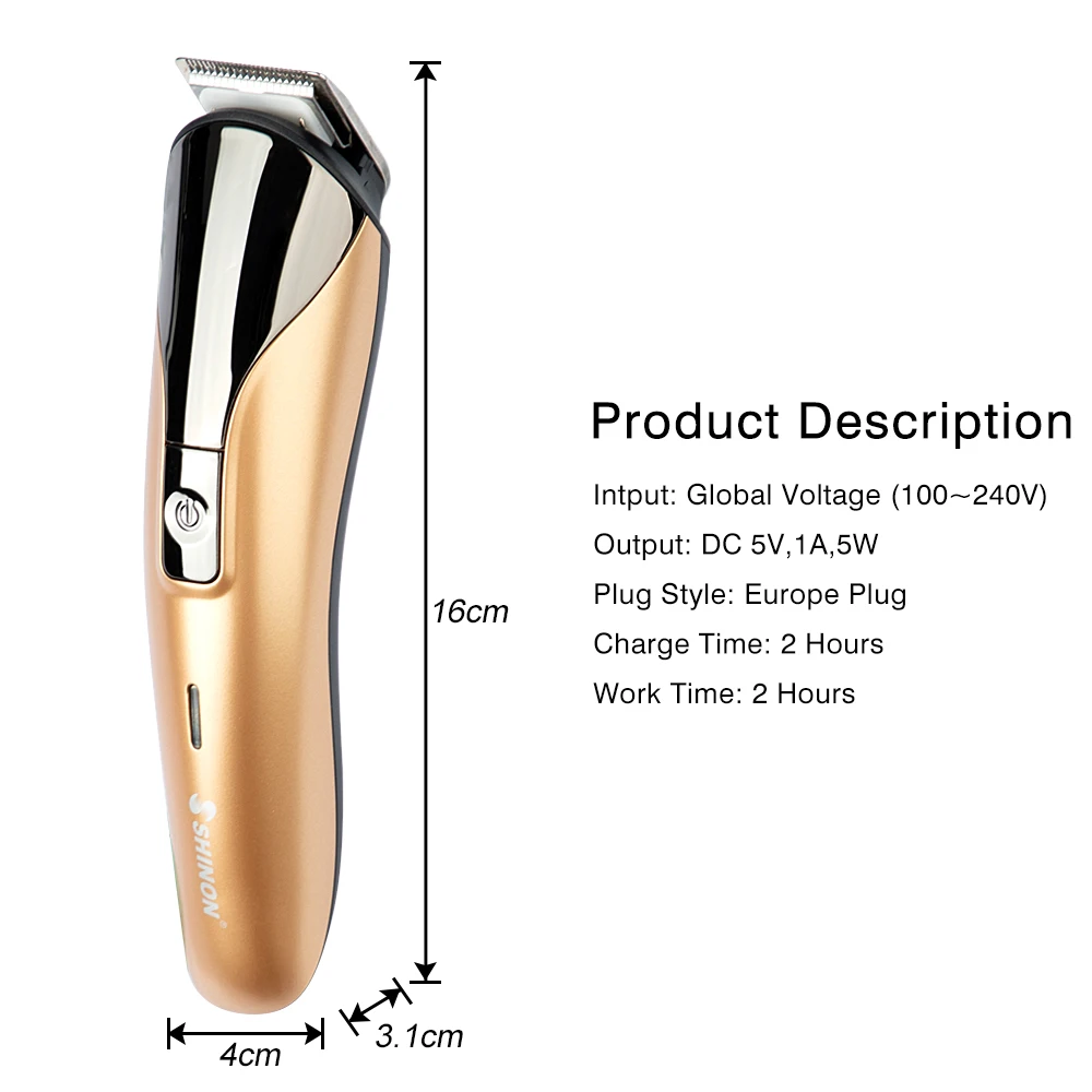 Professional Electric Hair Clipper 6 in 1 Multifunctiona Rechargeable Cutter Machine Men Trimmer Beard Remover | Бытовая техника