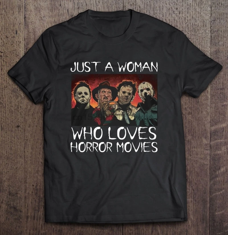 Мужская смешная футболка модная просто женщина которая любит Honor Movies Friends версия