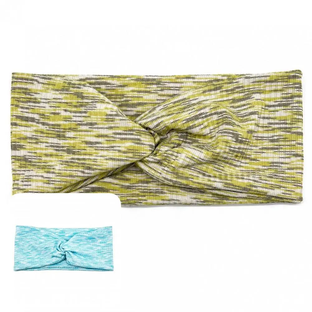

Cross Headbands Comfortable Yoga Head Bands Cloth Dry Quickly Useful Knitted Fitness Workout Headband