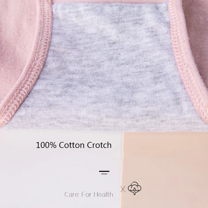 Трусики женские с завышенной талией 4 шт./лот | Женская одежда