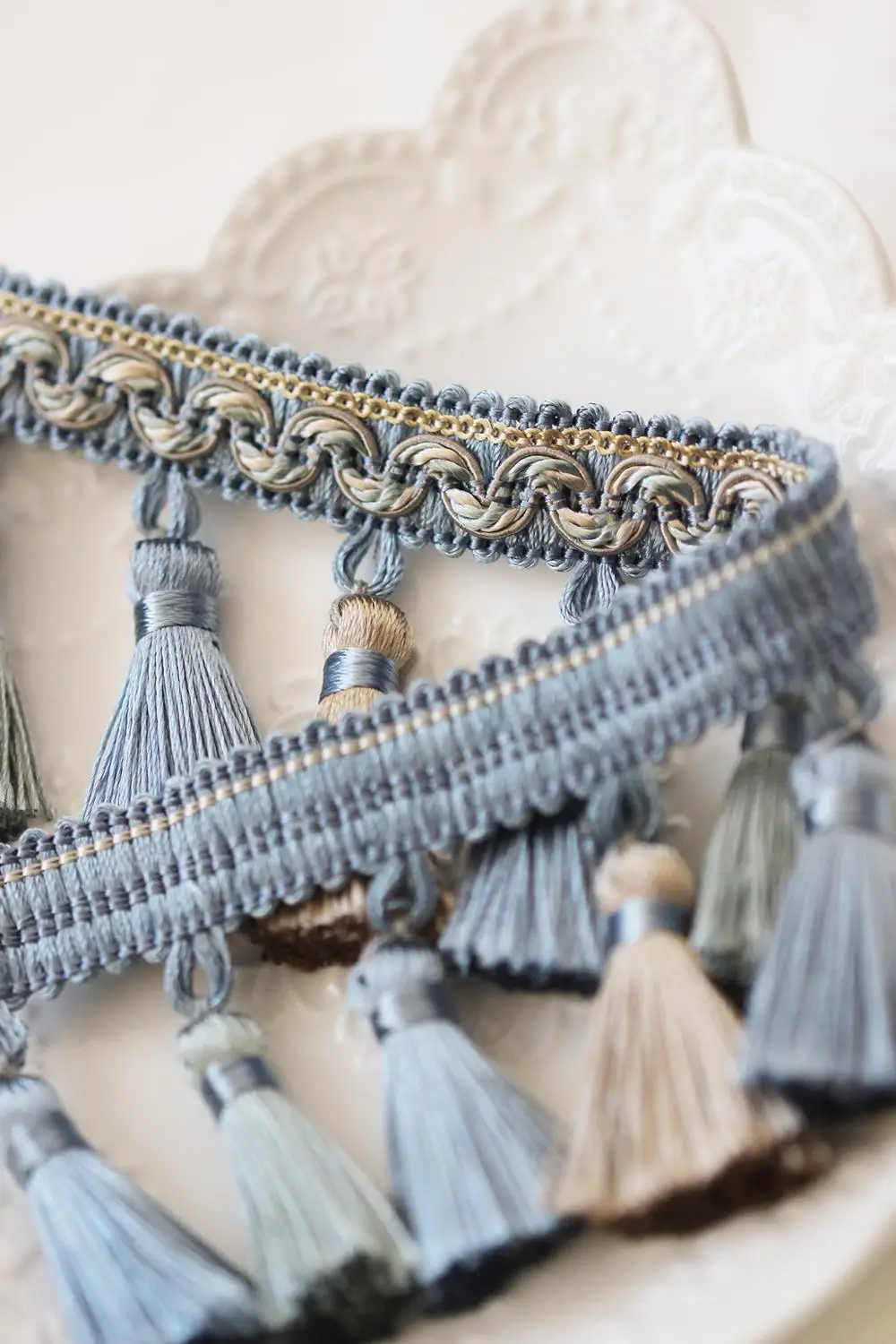 Dailylike кисточка бахрома отделка Лента Сделай Сам вечерние висячие кольца шнуры