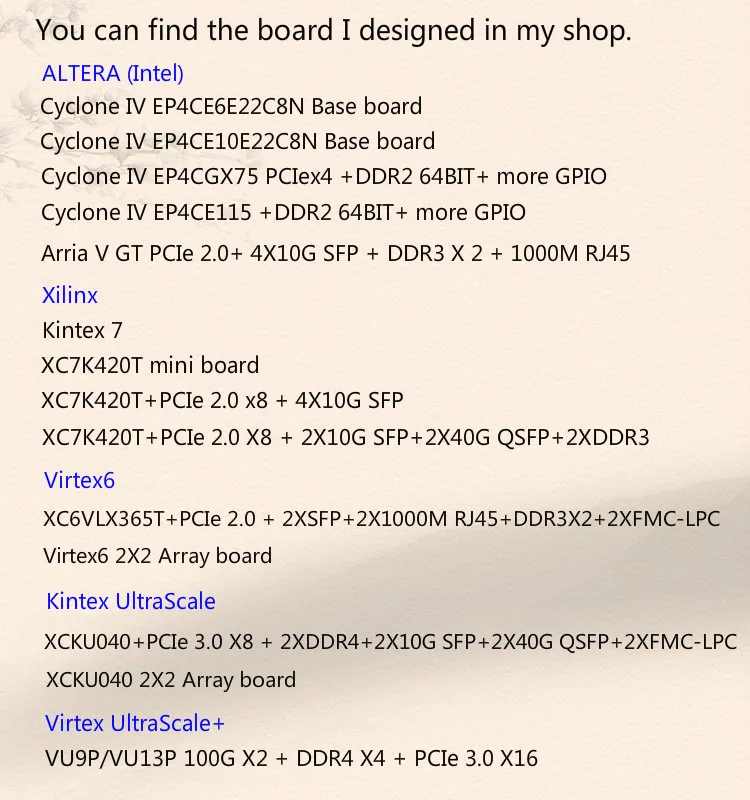 PCIe макетная плата PCIe X4 fpga плата EP4CGX75CF23I7 fpga pcie x1 fpga макетная плата pcie комплект altera pcie X1