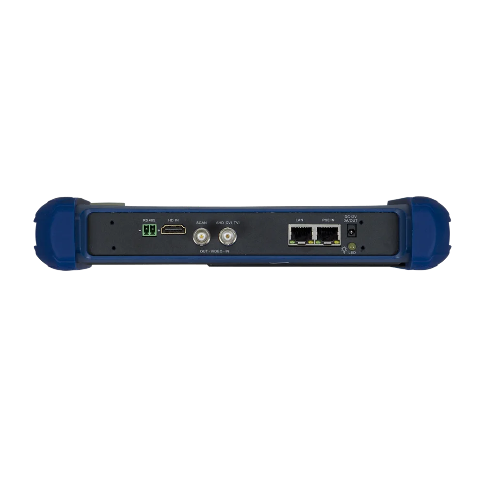 Тестер системы видеонаблюдения TVI CVI AHD SDI CVBS IP CCTV тестер 7 дюймов HD H.265 4K 8 Мп камера