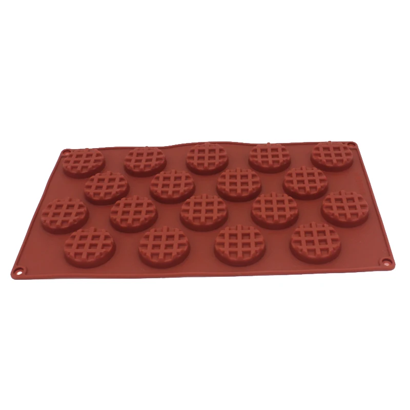 18 полости мини форма для вафель силиконовая Желейная стандартная антипригарная