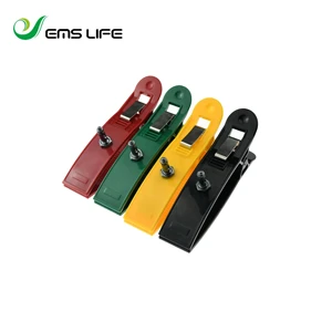 Многофункциональные зажимные электроды с Agcl-покрытием EKG, 3,0, 4,0, защелкивающиеся и зажимные