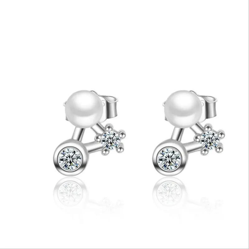 Очаровательные женские посеребренные серьги для женщин ювелирные изделия