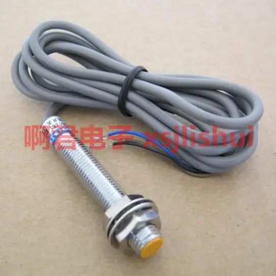5 шт., индуктивный датчик M10, Φ 3Wire PNP NO 300mA, расстояние обнаружения 1 мм