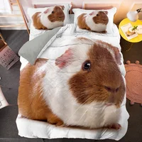 Комплект постельного белья с принтом морской свиньи #4