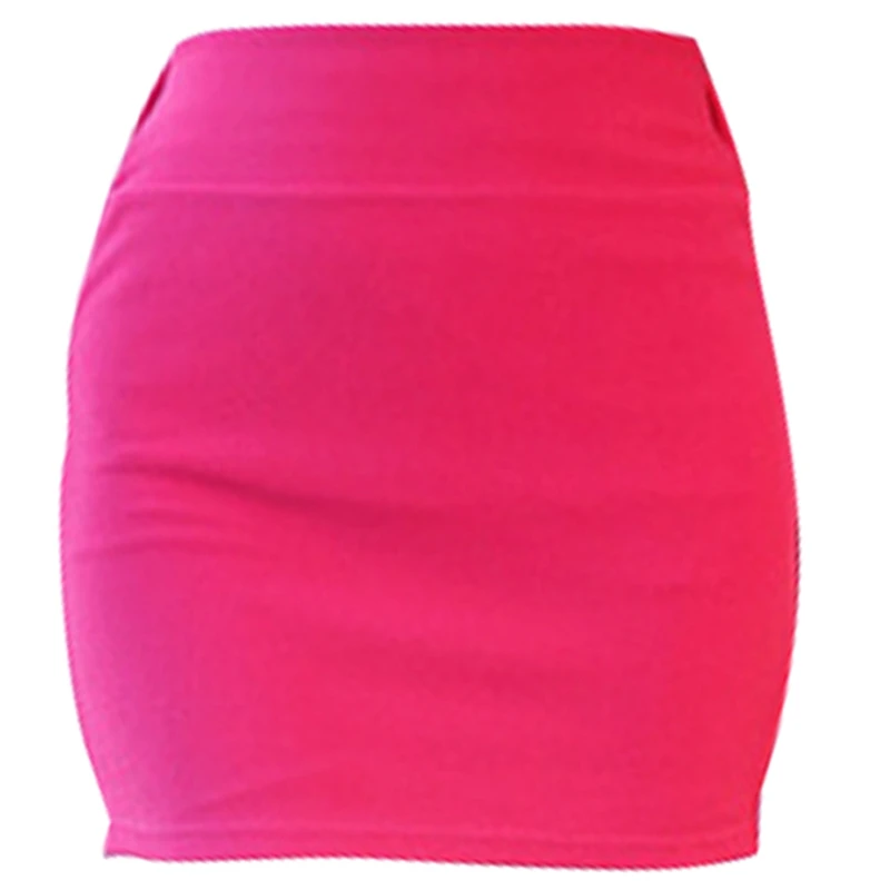 2 шт. Женская Сексуальная мини юбка для девушек тонкая бесшовная тянущаяся