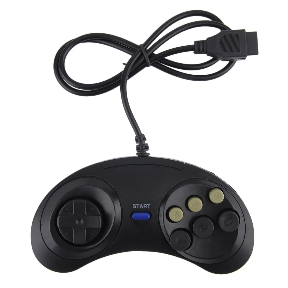 Новый шестикнопочный игровой пульт для Sega Megadrive аксессуары геймпад Mega drive For Wonder