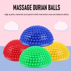 Мяч для йоги, надувной Массажный мяч из ПВХ, наполовину подходящий для тренажерного зала, пилатеса, фитнеса, Балансирующий мяч, тренажерный зал, фитнес