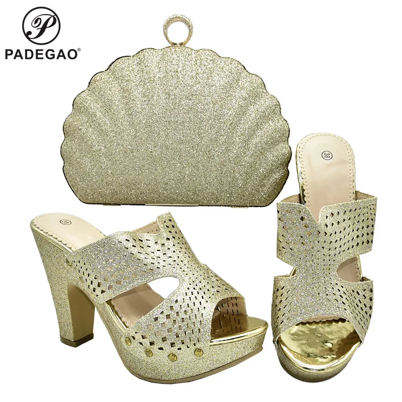 Украшены Стразы для вечерние в женские туфли и сумочка том же стиле комплекте с