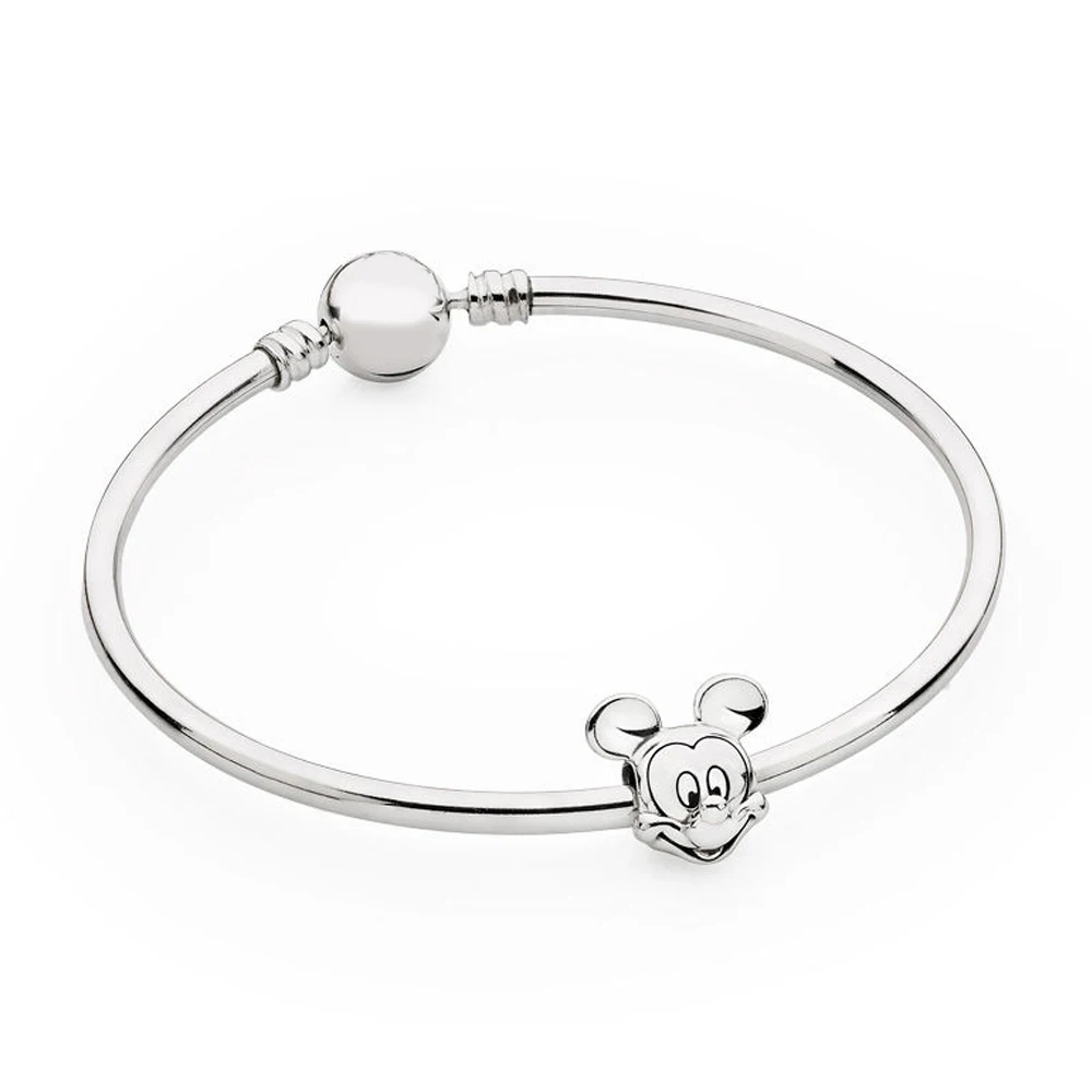 

NEW 100% 925 Sterling Silver Classic Cartoon Fairy Tale Bracelet Set Original Jewelry Charming Elegant Women Gift B800467