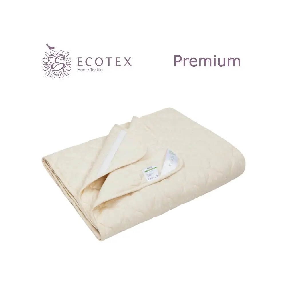 Наматрасник Ecotex Premium Cotton | 90x200 см 200x200 160x200 180x200 140x200 Дом и сад