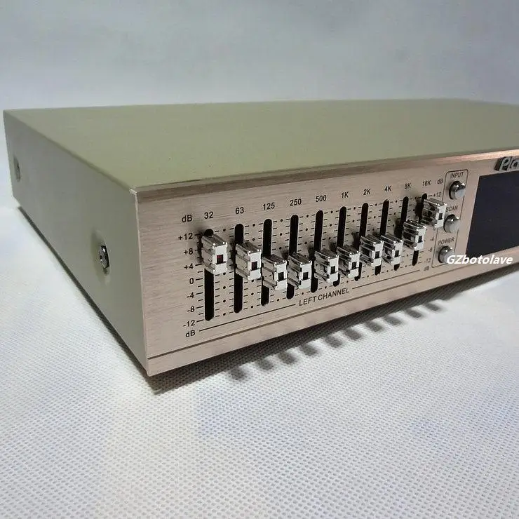 Новое поступление EQ665 эквалайзер hifi fever home EQ сбалансированный миксер двойной 10 сегментный стерео тройной Alto регулятор басов