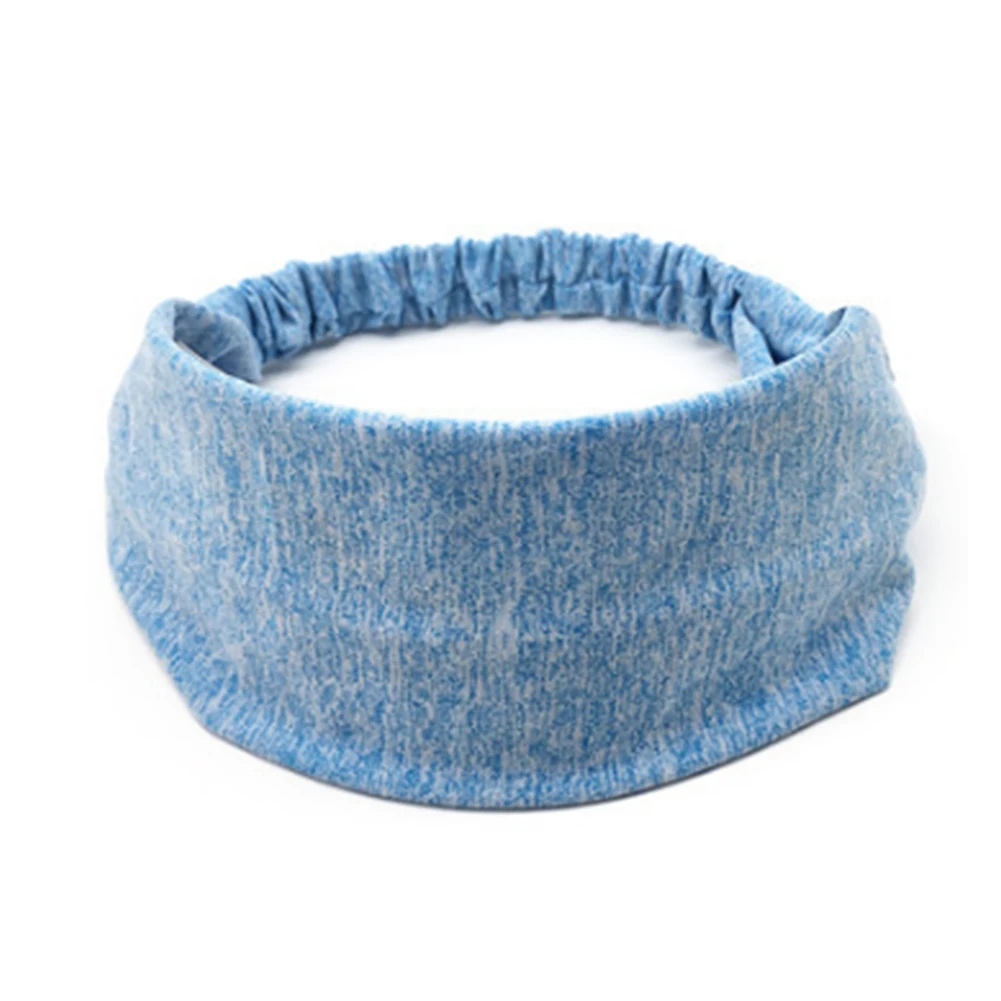 Спортивные повязки на голову для женщин эластичные фитнеса и йоги широкие волос