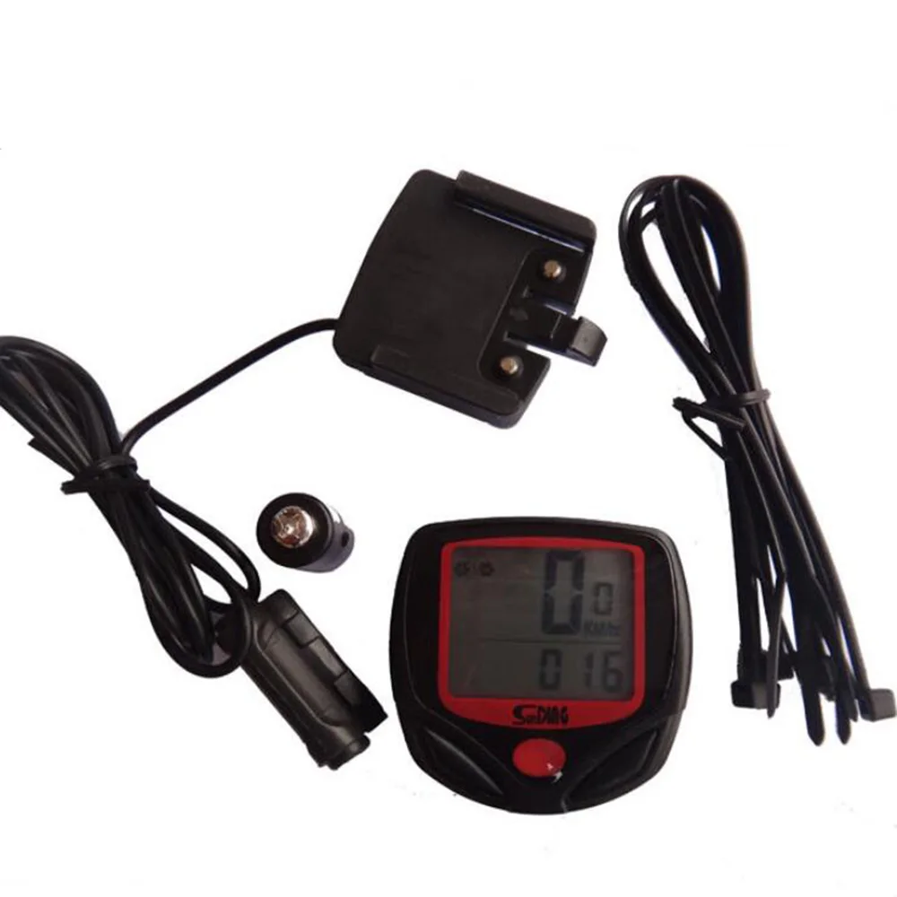 1 Set Bicycle Computer LED Digital Display Waterproof MTB Bike Odometer Speedometer Cycling Stopwatch Riding Accessories |