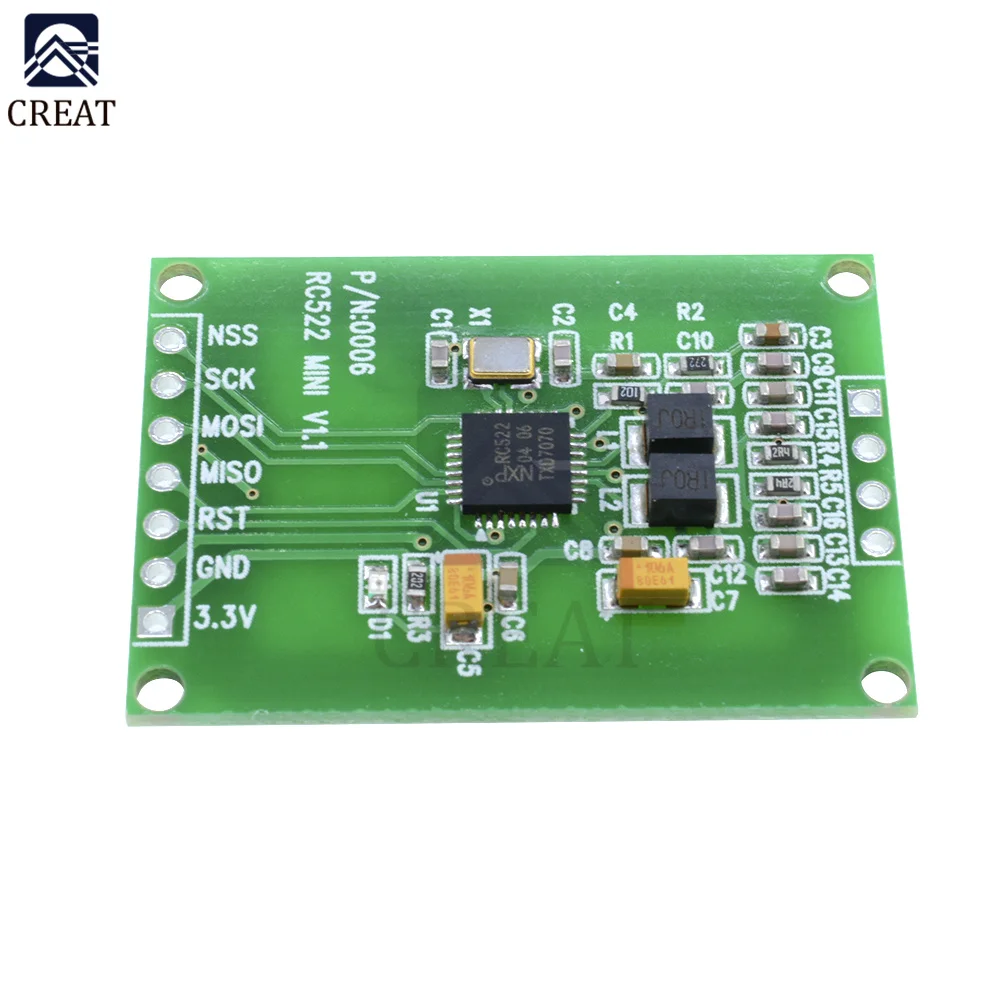 Модуль считывания карт с радиочастотной идентификацией SPI RC522 модуль записи I2C IIC