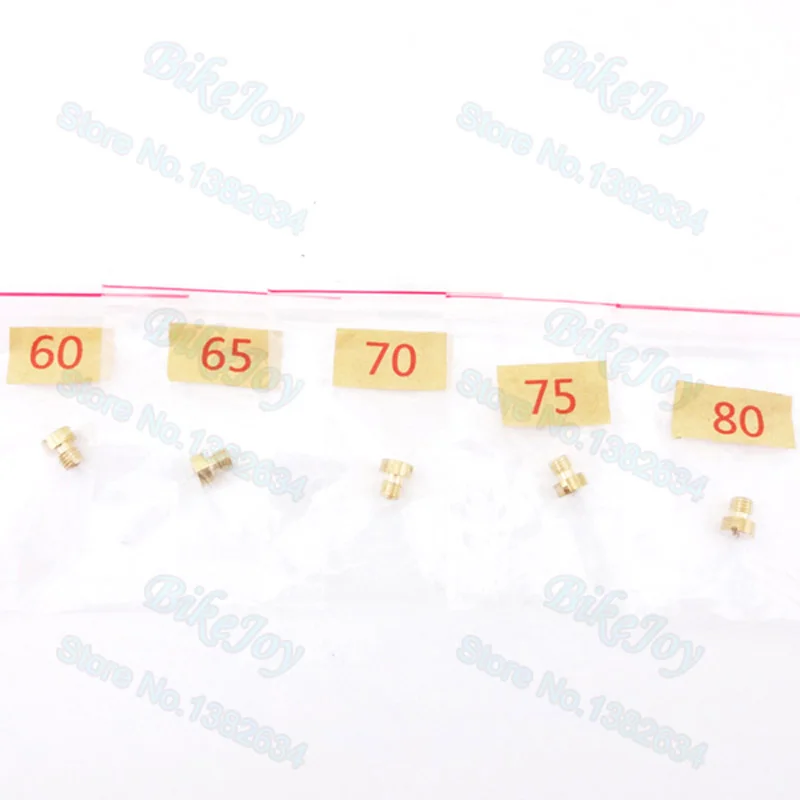 Сменные жиклеры карбюратора 5 мм #60 #65 #70 #75 #80 для Dellorto SHA PHBG Carb Tomos A35 Тарга LX
