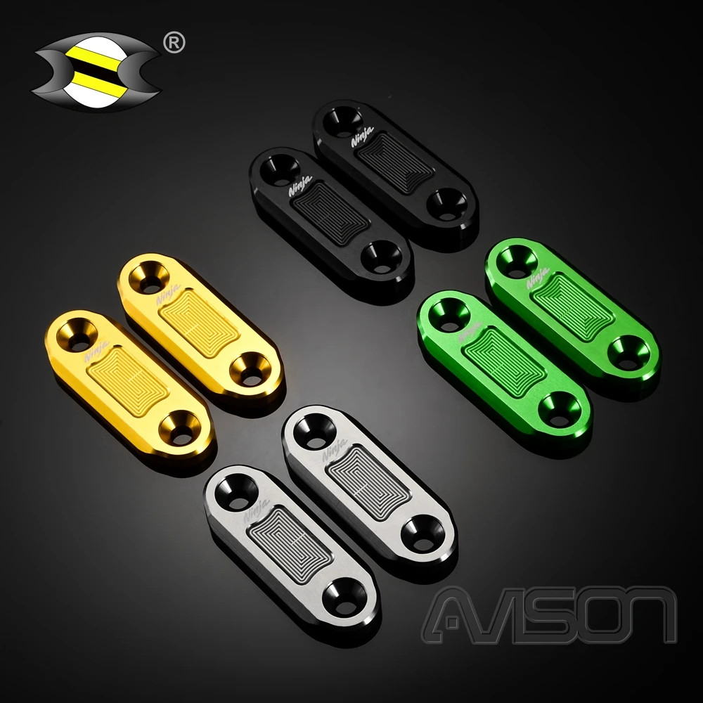 Для Ninja 400 EX400 2018 - 2021 зеркальные блочные пластины верхние Обтекатели защищают