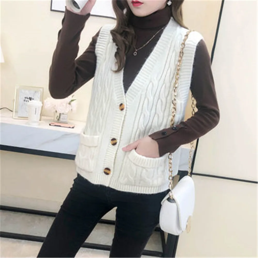 Женский укороченный кардиган трикотажный топ без рукавов Офисная однотонная