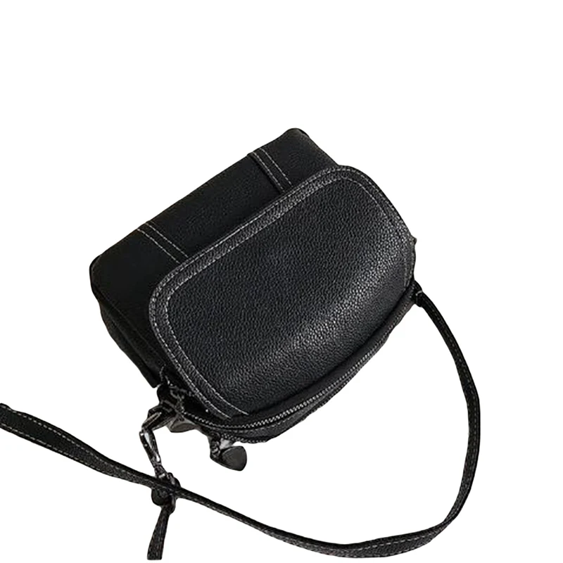 

Fashion Mini Casual Cow Leather Flap Women Messenger Bag Small Shoulder Bag Lady Handbag Purse Crossbody CrossBody Bag
