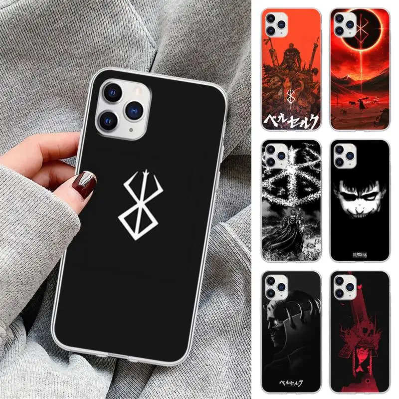 

T23 Berserk Guts Anime Phone Case For Honor 7A Pro 20 10 Lite 7C 8A 8X 8S 9X 10I 20I Transparent Funda