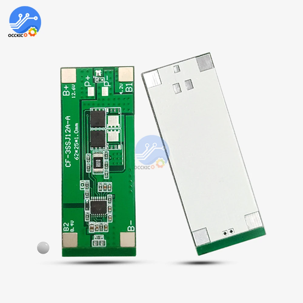 Защитная плата 3S 12 в 6 А для зарядки литий ионных батарей комплект сделай сам В