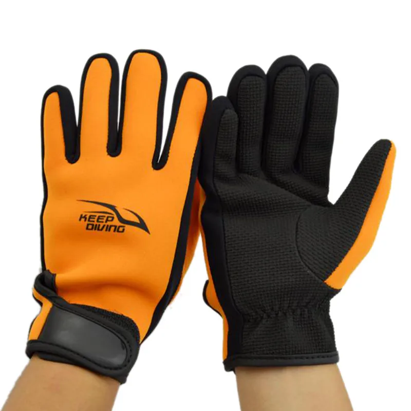 

Мужские неопреновые перчатки для дайвинга, аксессуары для дайвинга, противоскользящие и противоударные, теплые, 2 мм