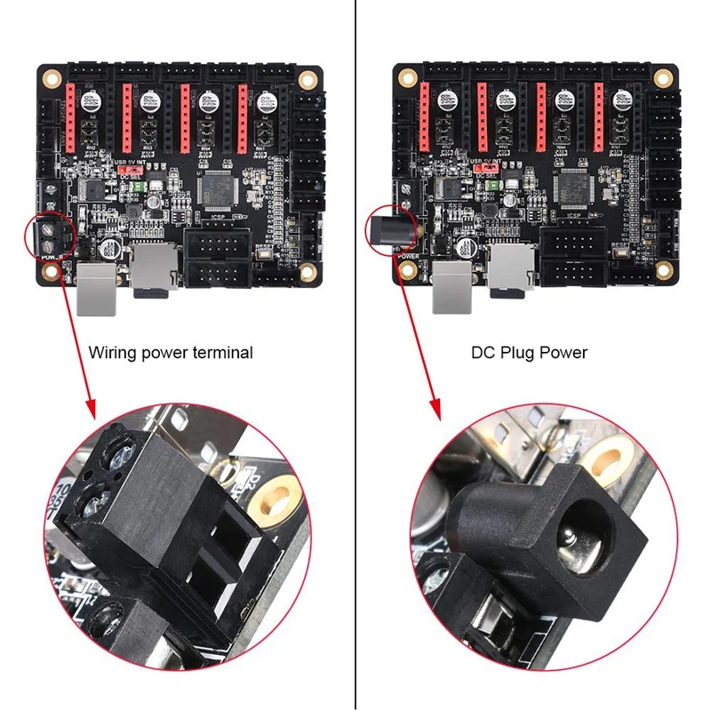 SKR Mini V1.1 3D печатная плата управления Поддержка TMC2208 TMC2130 LV8729 DRV8825 A4988 ST820 детали