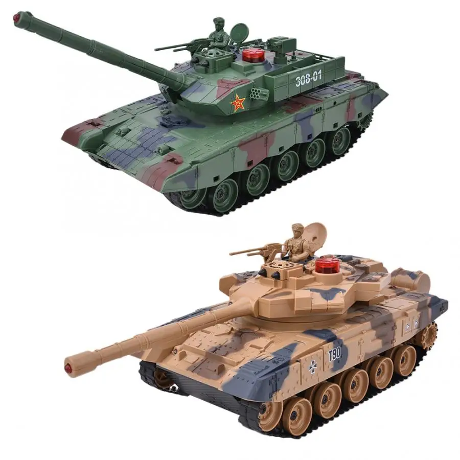 1/24 Радиоуправляемый Военный танк тактическое транспортное средство основной