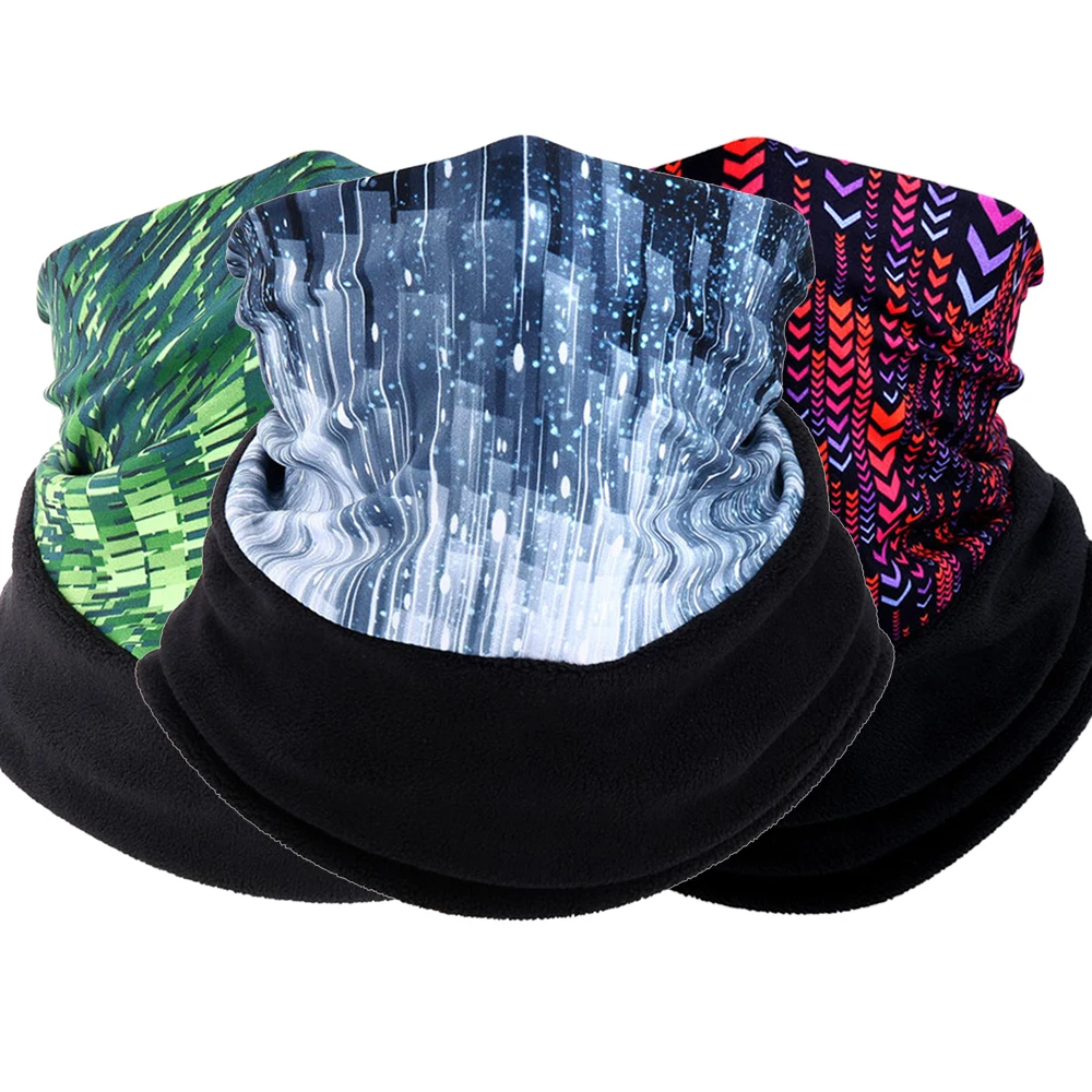 

Термозащитная маска для лица, чехол для шеи, гетры, шарф-труба для велосипеда, езды на велосипеде, лыжах, походная дышащая Балаклава