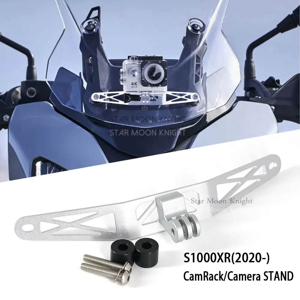 

Motorcycle Holder Cam Camera Driving Recorder Bracket Front Camera Mount CamRack For BMW S 1000 XR S1000XR 2020 2021 -