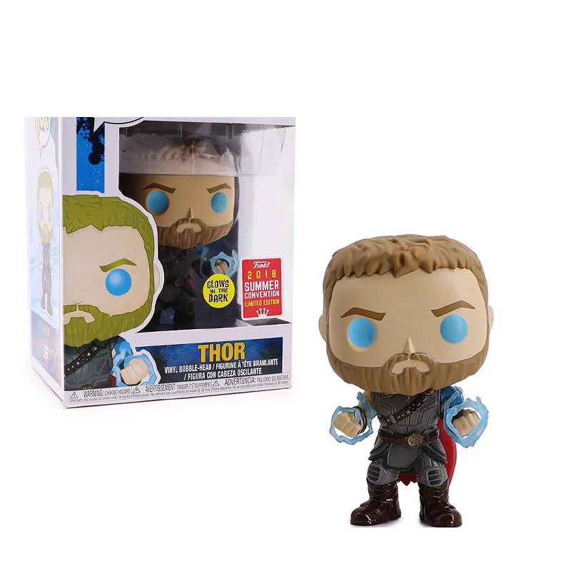 FUNKO Marvel персонаж Мстители Тор Рагнарок #335 виниловые фигурки коллекционные модели
