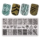 Популярные пластины для штамповки ногтей BEAUTYBIGBANG, прямоугольные квадратные и круглые пластины для штамповки ногтей, трафарет