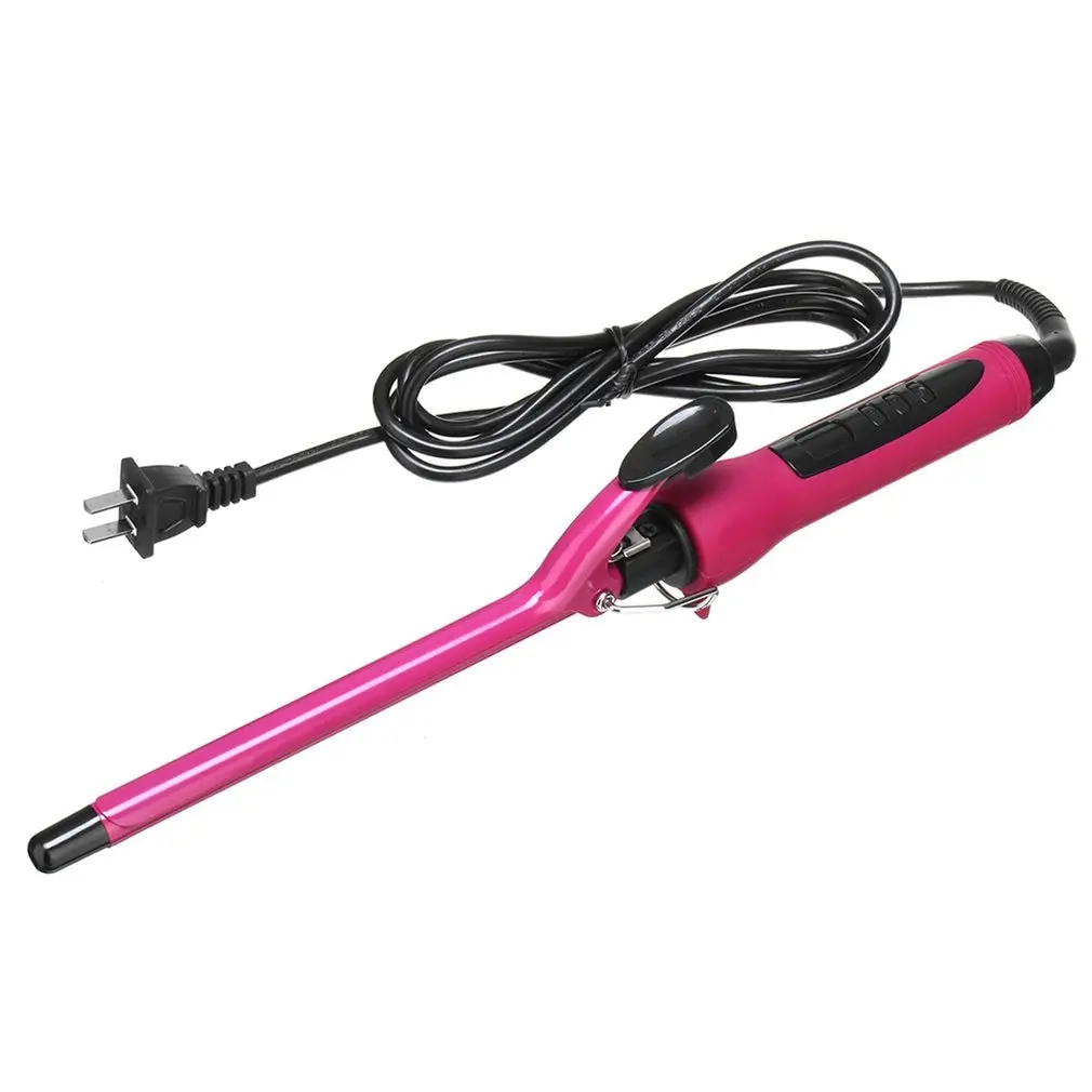 

Electric Hair Curler Wet/Dry Tourmaline Nano Ceramic Curling Iron Wand Digital LED Display Hair Salon Curler Waver Maker