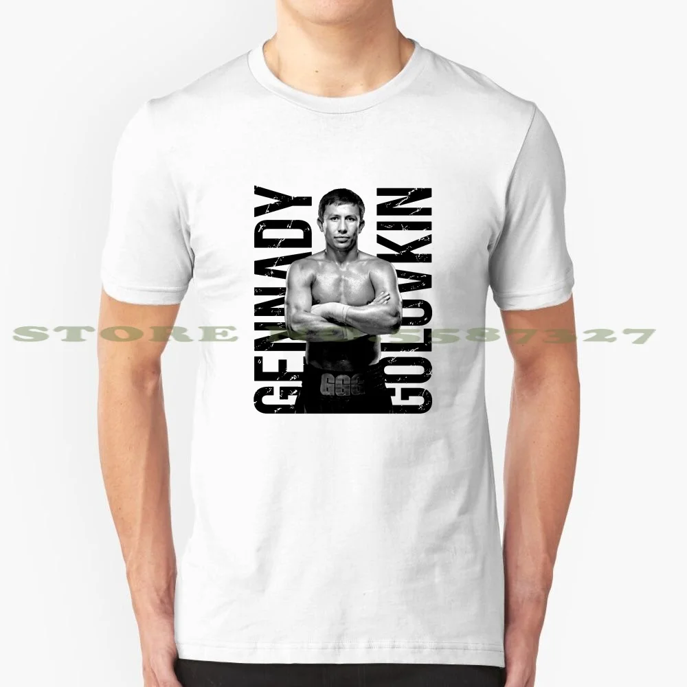 Модная футболка Gennady с модным дизайном Ggg Triple G Golovkin спортивные боксеры для бокса