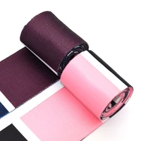 2webbing belt jacquard ribbons rainbow ribbons polyester knapsack strapping dog collar webbing for diy garment textile sewing