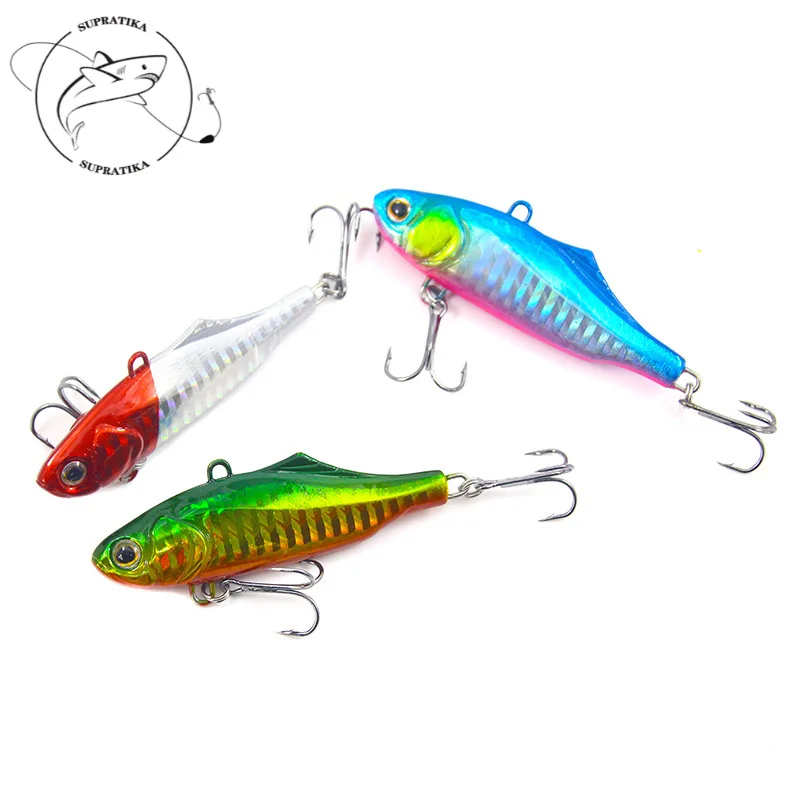 

Искусственная Тонущая металлическая пластиковая жесткая Приманка VIB воблер окунь 7,3 см/22,5 г 3D имитация глаз океан с острыми крючками Снасть