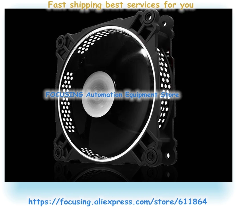 FR 201 201P Jonsbo освещение 12CM Fan Sup port PWM 4pin порт красный или белый цвет 120*120*25