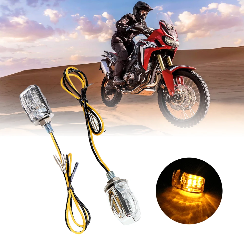 

Motorcycle LED Turn Signal Mini LED Turn Signal Turn Signal General LED Modified Small Turn Light for Sports Car Turn Light
