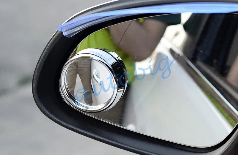 2 шт. круглые выпуклые зеркальные зеркала для слепых зон автомобильные