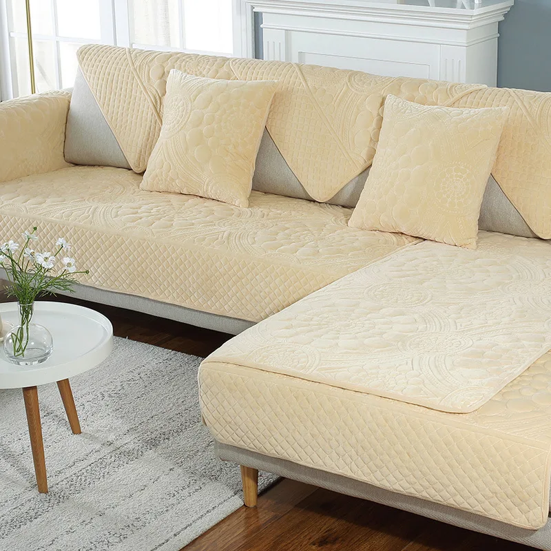 2020 милые плюшевые коврики для дивана подстилка гостиной чехол чехлы