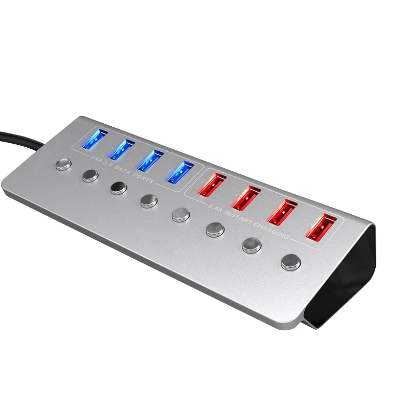 USB 3 0 концентратор с независимым переключателем питания Порт компьютера