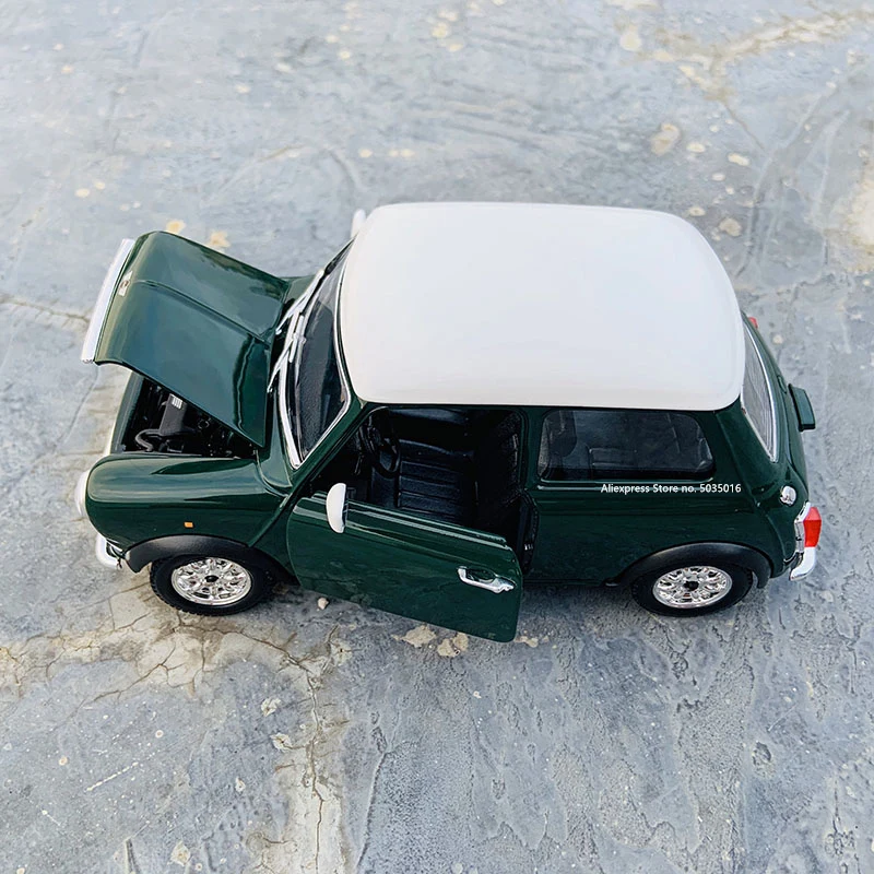 Bburago 1:24 1969 BMW Mini Cooper моделирование брелок для автомобильных ключей модель ремесел