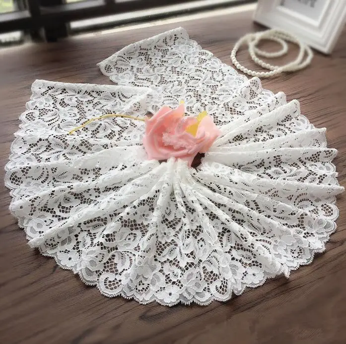 Белые кружевные эластичные подвязки шириной 18 см 2019 | Дом и сад