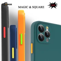 2021 new luxury magic square silicone soft phone case for iphone 11 12 promax x xr xs max 7 8 6 6s plus 12 mini pro phone cover