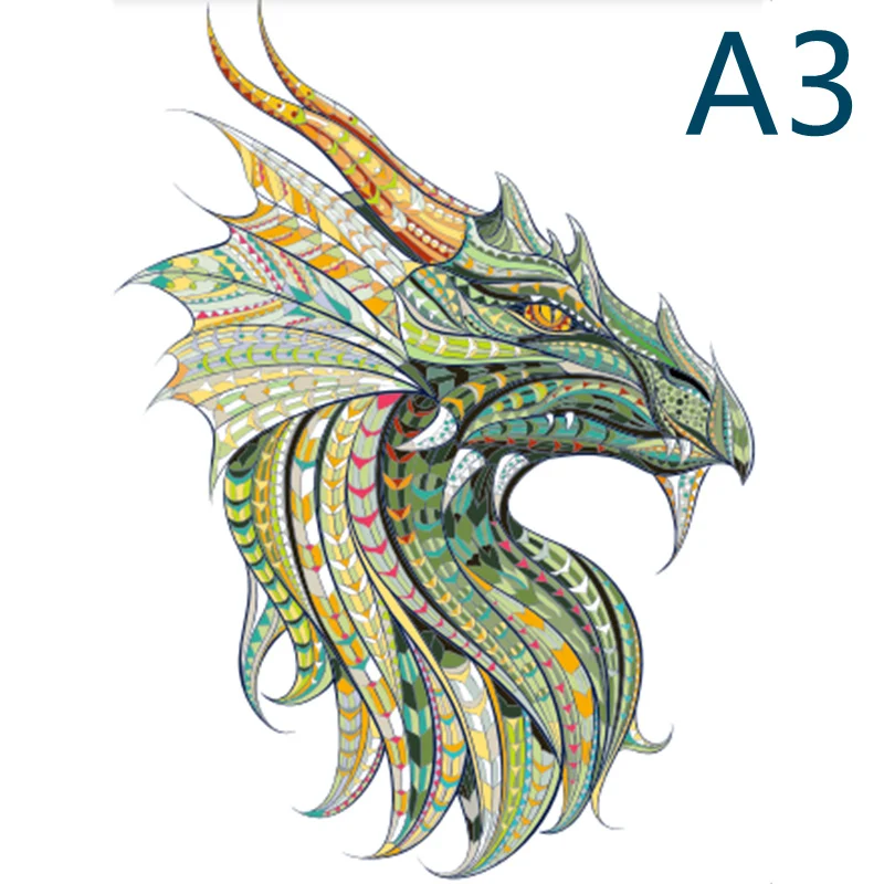 

Qinglong Animal Wooden Puzzle Children's Educational Three-Dimensional Toys Adult Handmade Birthday Gifts Living Room Ornaments
