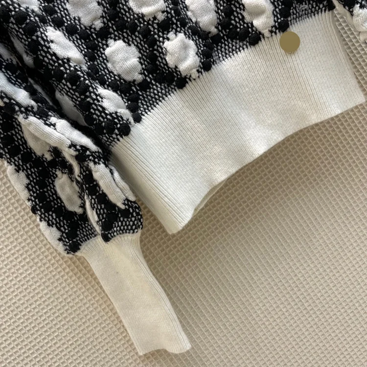 Кашемировый свитер для женщин новинка 2021 Ранняя осень четырехлистный клевер