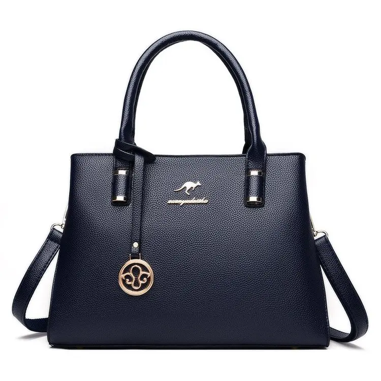 

2020 Fashion Women's Bag Large Capacity Shoulder Handbag High Quality Soft Leather Mother Lady Business Shoulder Crossbody Totes